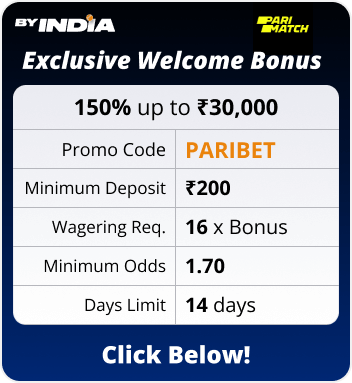 Parimatch Bonus Code India