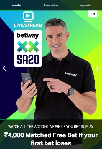 Betway App Welcome Offer